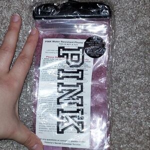 PINK water resistant phone case